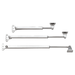 312.5mm Damper Hinge Surface Mount Type Lid Stay, Satin Alt 3 - Image