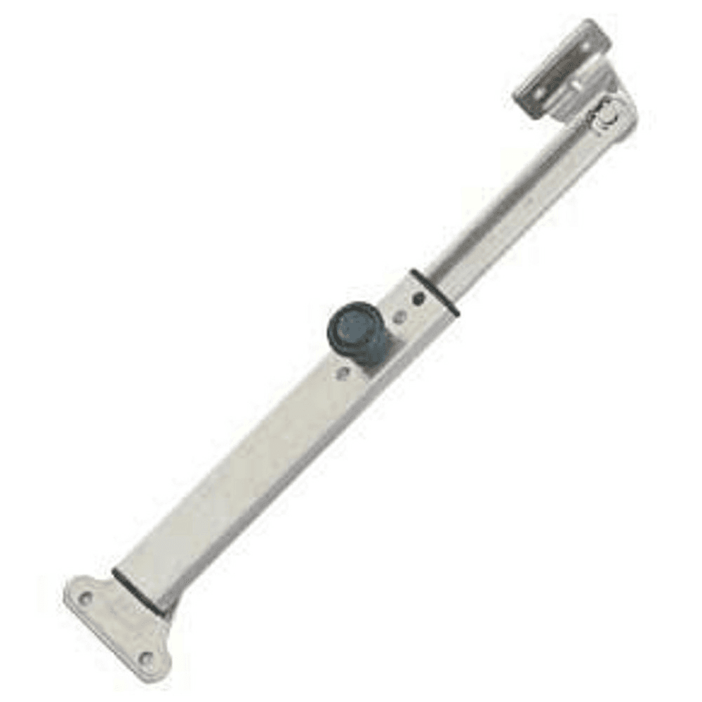 195mm Lid Stay with Lock, Satin Alt 3 - Image