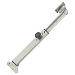 195mm Lid Stay with Lock, Satin Alt 3 - Image