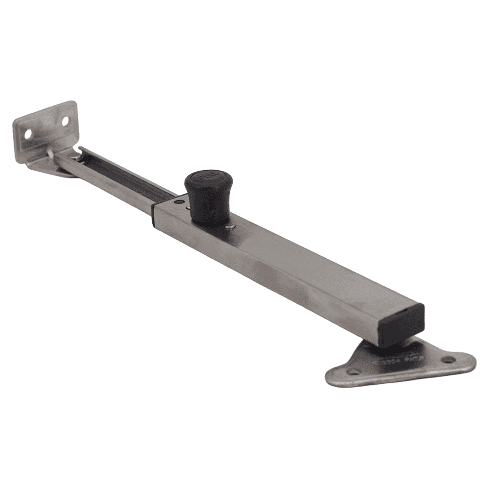 195mm Lid Stay with Lock, Satin Alt 5 - Image