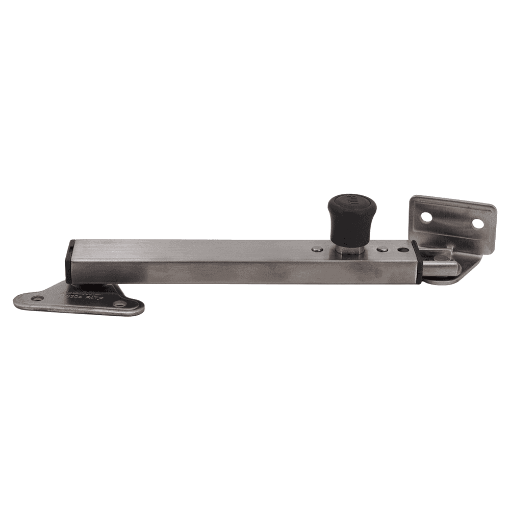 195mm Lid Stay with Lock, Satin Alt 6 - Image