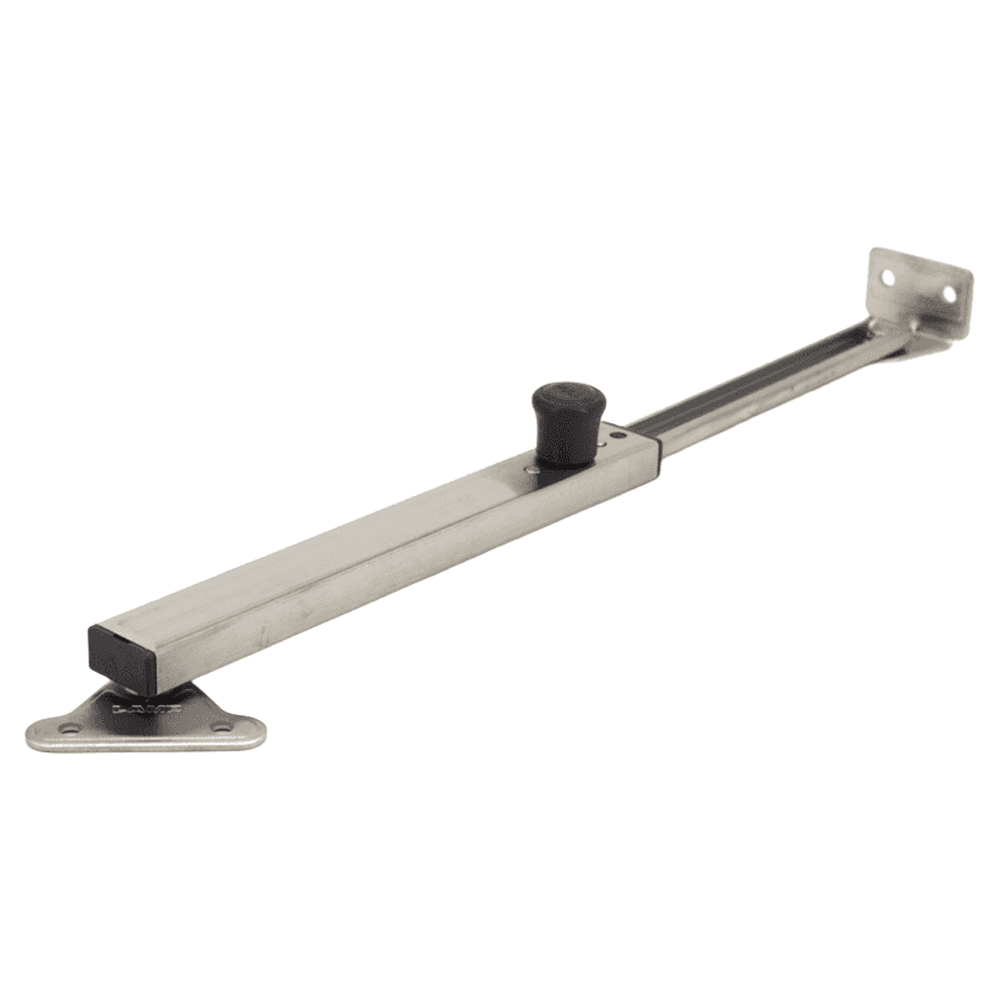 270mm Lid Stay with Lock, Satin Main - Image