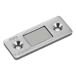 Ultra Thin Stainless Steel Magnetic Catch, Nickel Main - Image