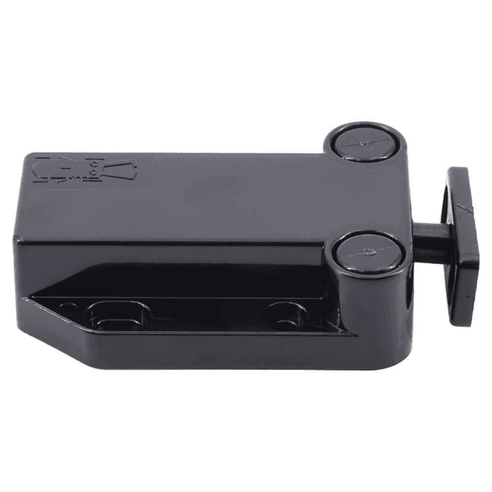 40mm Non-Magnetic Latch with Fixed Strike, Black Alt 11 - Image