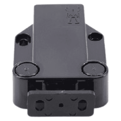 40mm Non-Magnetic Latch with Fixed Strike, Black Alt 8 - Image