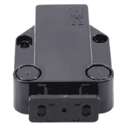 40mm Non-Magnetic Latch with Fixed Strike, Black Alt 8 - Image