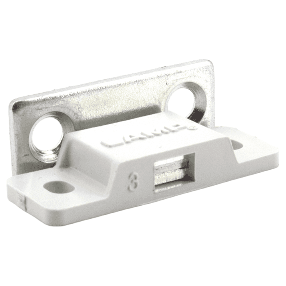 MC-YS001 25mm Mini Magnetic Catch/Strike, White Alt 1 - Image