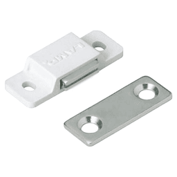 MC-YS001 25mm Mini Magnetic Catch/Strike, White Alt 3 - Image
