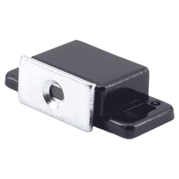 MC0097 32mm Magnetic Catch, Black Alt 5 - Image