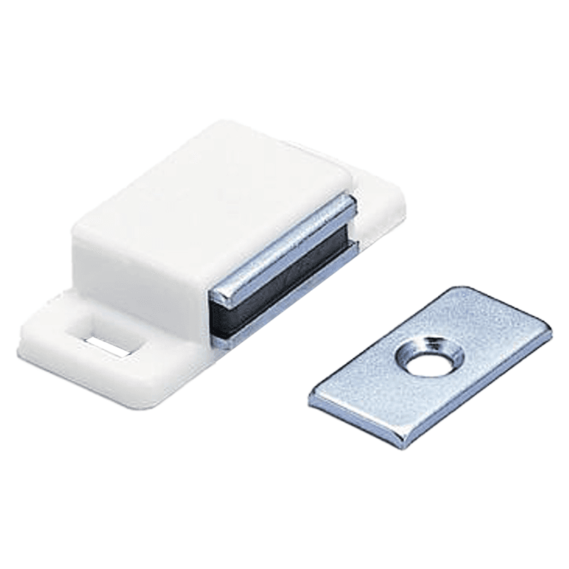 32mm Magnetic Catch, White Alt 2 - Image