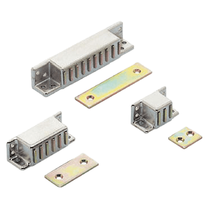 50mm Heavy Duty Magnetic Catch, Nickel Alt 2 - Image