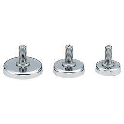 37mm x 40mm Adjustable Glide, Chrome Alt 2 - Image