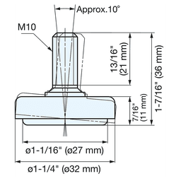 36mm Leveling Glide, Satin Alt 4 - Image