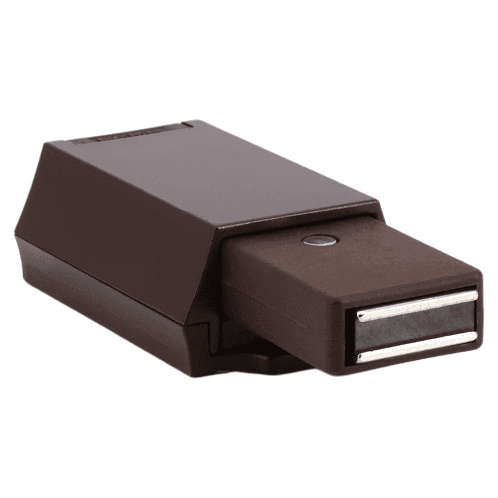 7/8" Push-To-Open Door Latch, Brown Alt 3 - Image