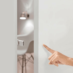 7/8" Push-To-Open Door Latch, Brown Alt 5 - Image