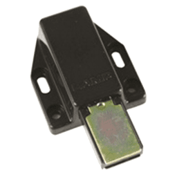 ML-80 Magnetic Touch Latch, Black - Main Image