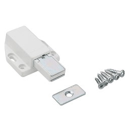 ML-80 Magnetic Touch Latch, White - Main Image