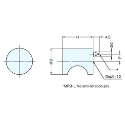 Modern and Sophisticated Cabinet Knob from Sugatsune MRB-L Collection