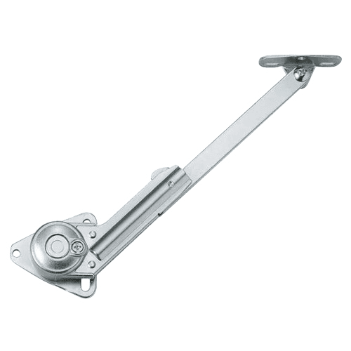 Right Hand Adjustable Soft-Down Lid Stay, Nickel-Plated - Main Image