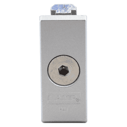 50mm Corner Connector, Silver Main - Image