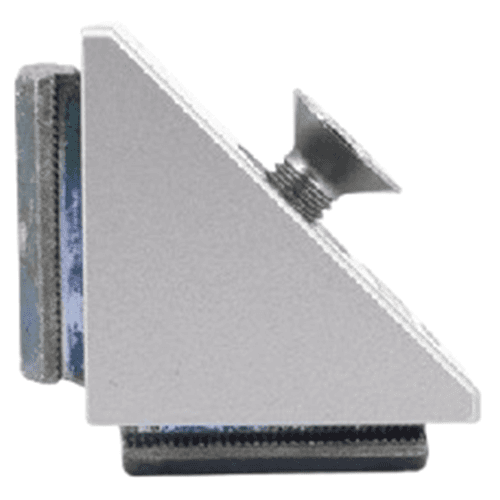 30mm x 50mm Corner Connector, Silver Alt 7 - Image