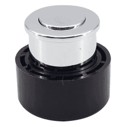 31mm Push Knob, Chrome Alt 2 - Image