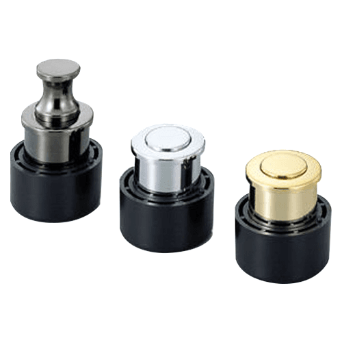 31mm Push Knob, Chrome Alt 5 - Image