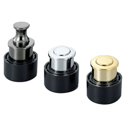 31mm Push Knob, Chrome Alt 5 - Image