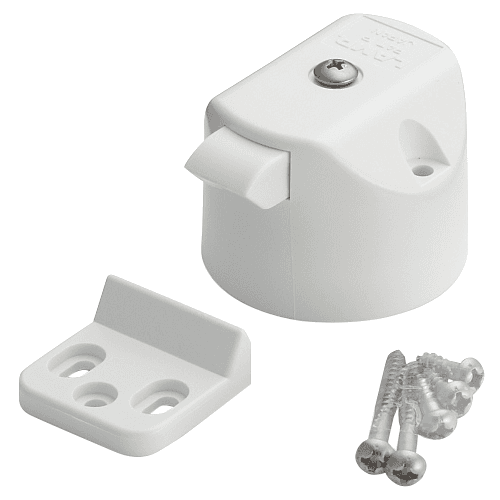 PKLS Push Knob, White - Main Image