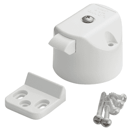 PKLS Push Knob, White - Main Image