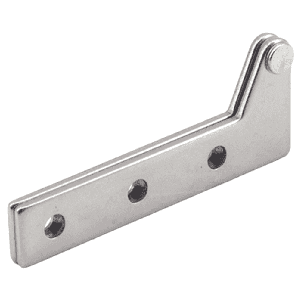 61mm Stainless Steel Hinge, Plain Alt 1 - Image