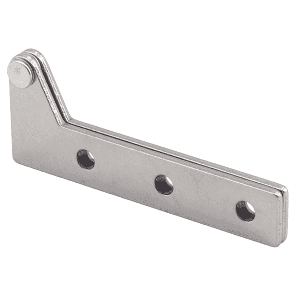 114mm Stainless Steel Hinge, Plain Alt 1 - Image