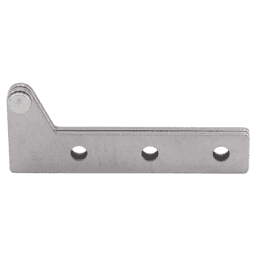 114mm Stainless Steel Hinge, Plain Alt 2 - Image