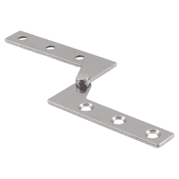114mm Stainless Steel Hinge, Plain Main - Image