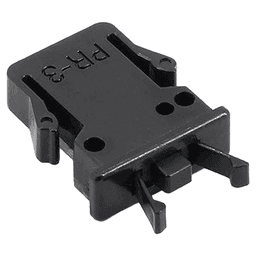 19mm Non-Magnetic Touch Latch, Black Main - Image