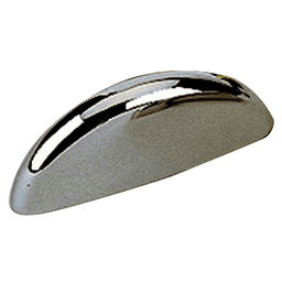 Modern Cup Pull in Smoke Finish by Sugatsune - Side View