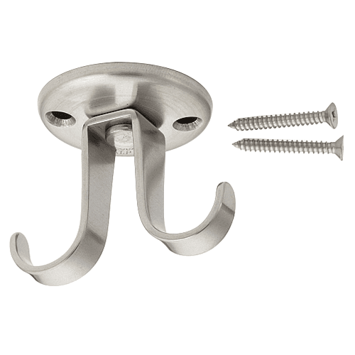 Stainless steel screws included for easy mounting of Sugatsune Rotating Hook