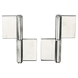 152mm Lift Off Right Butt Hinge, Satin Main - Image