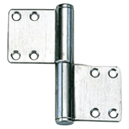 102mm Lift Off Butt Hinge, Satin Main - Image