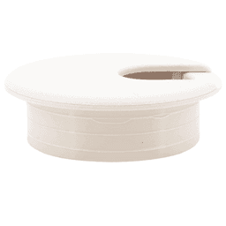 60mm Round Cable Grommet, Cream Alt 5 - Image