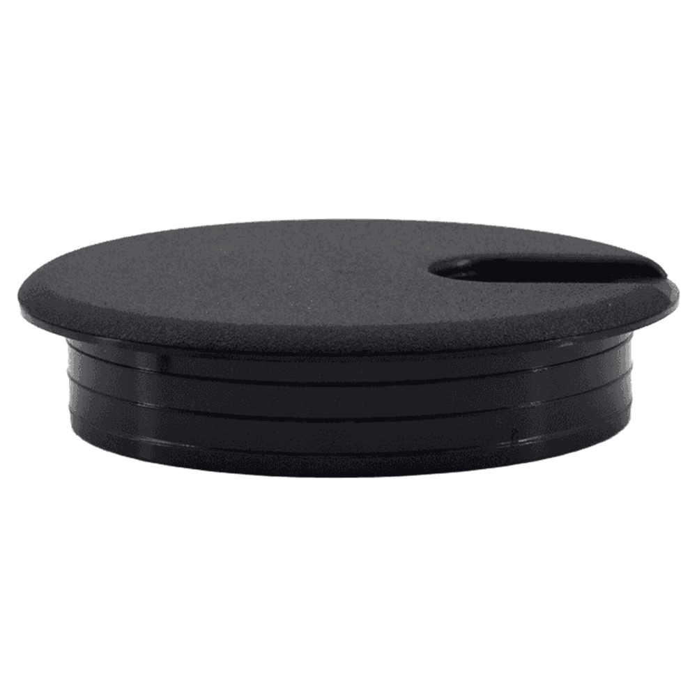 89.4mm Round Cable Grommet, Black Alt 5 - Image