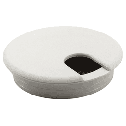 89.4mm Round Cable Grommet, White Alt 3 - Image