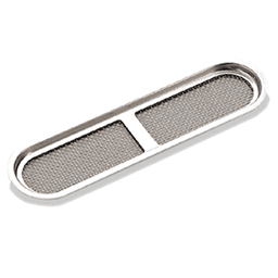 150mm wire face ventilator made of 304 stainless steel with 0.4mm mesh wire and a satin finish