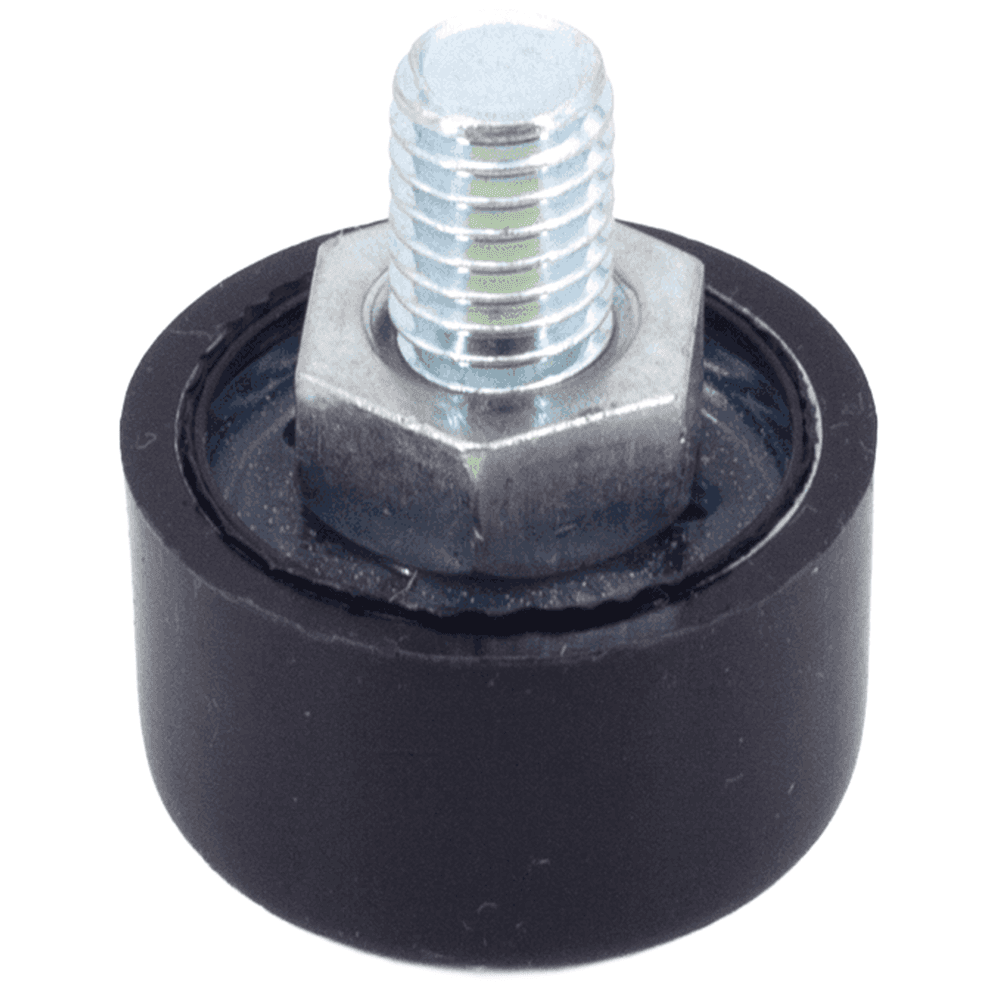 37mm x 32mm Self-Adjusting Glide, Black Main - Image