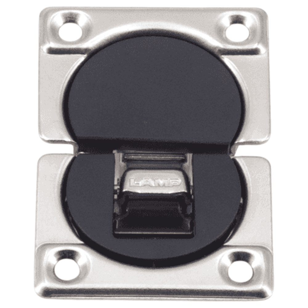 44mm 90° Opening Drop Hinge with Covers, Nickel Alt 1 - Image