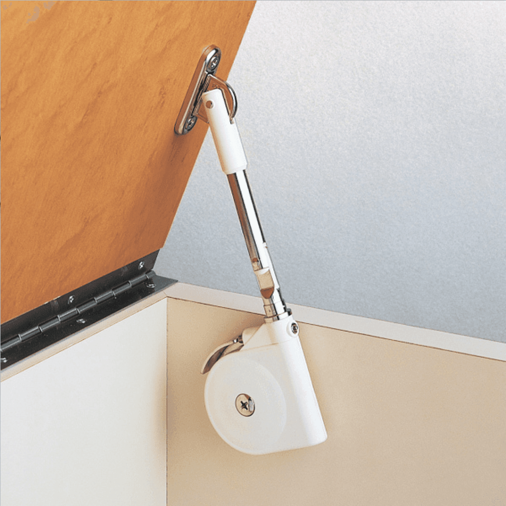 90&#730; Soft-Down Lid Stay, White - Alt Image 1