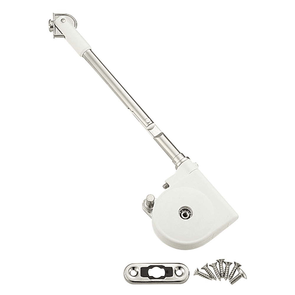 105&#730; Soft-Down Lid Stay, White - Main Image