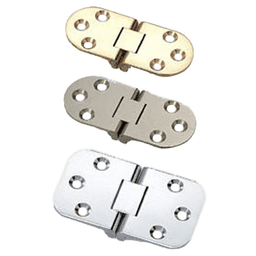 70mm Flap Hinge, Satin Nickel Alt 2 - Image