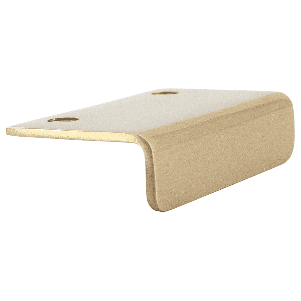46mm Edge Pull, Satin Brass Alt 1 - Image