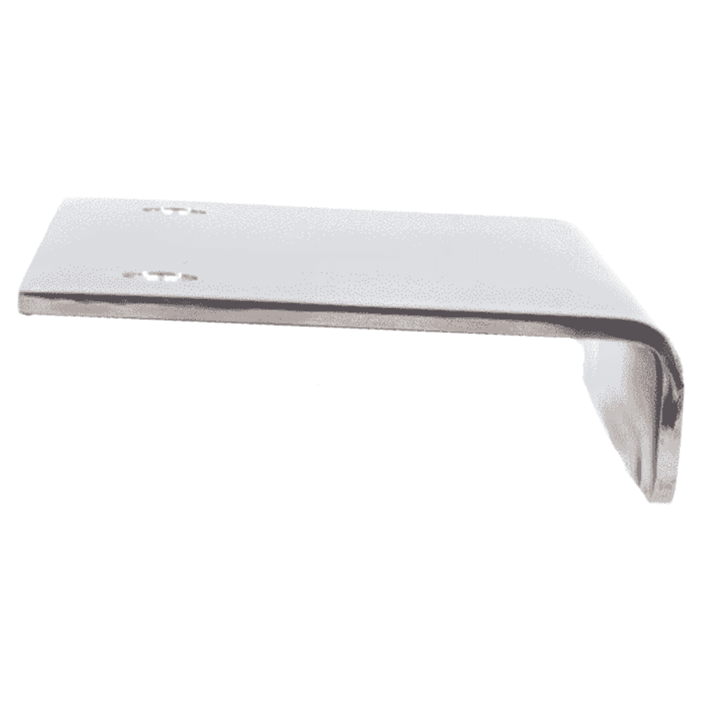 65mm Stainless Steel Edge Pull, Mirror Alt 2 - Image